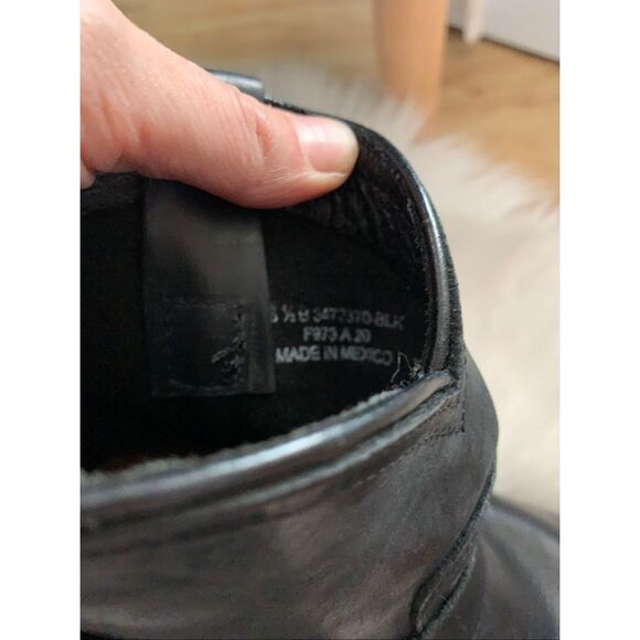 Frye Wyatt Harness Boot Black Size 8.5 leather women’s - Picture 4 of 9